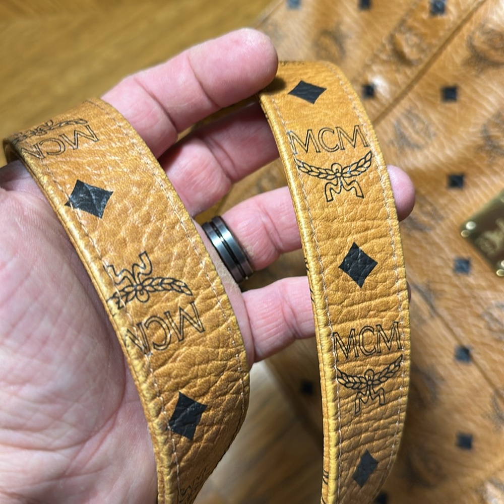 MCM Visetos Shopper Tote - Picture 17 of 17